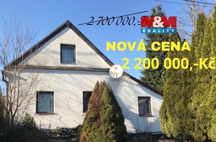 Prodej chalupy 180 m², Oskava