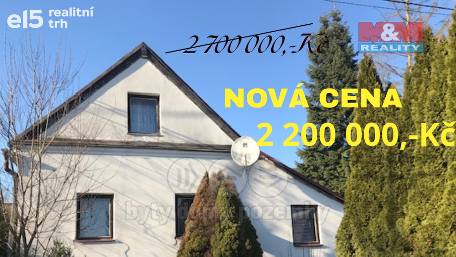 Prodej chalupa, 180 m² - Oskava - Třemešek