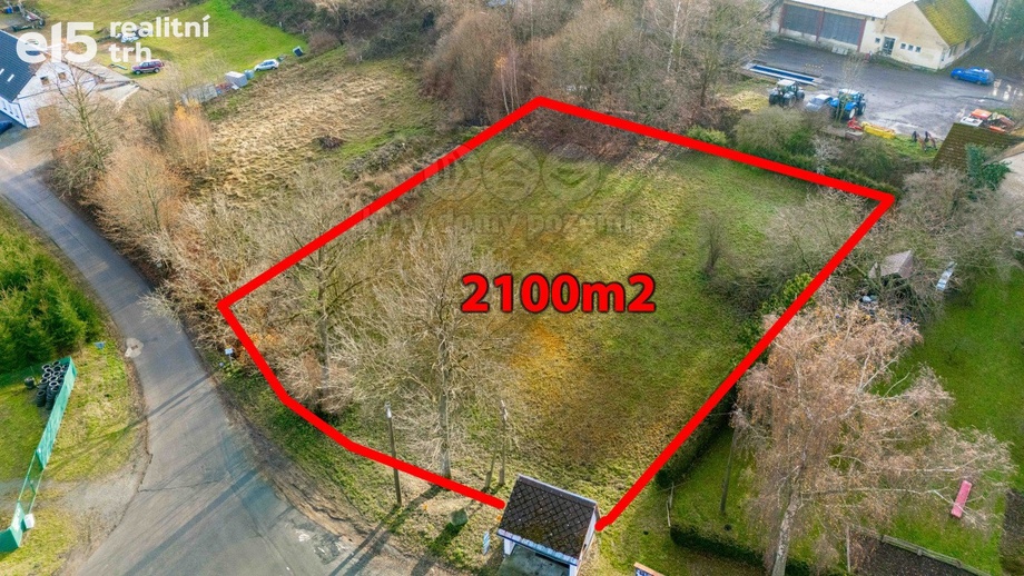 Prodej pozemky pro bydlení, 2 100 m² - Věcov