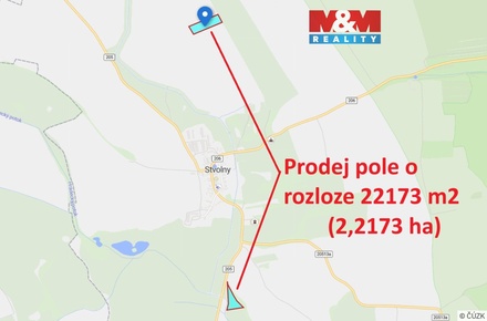 Prodej pole 22 173 m², Manětín
