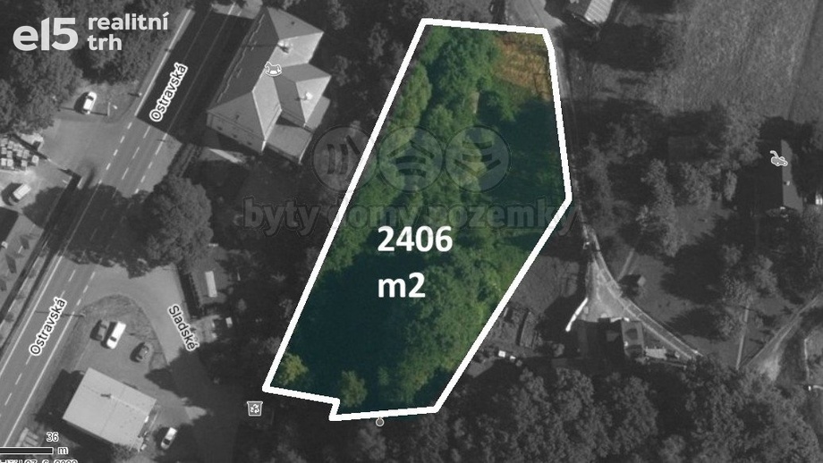 Prodej pozemky - zahrady, 2 406 m² - Rožnov pod Radhoštěm