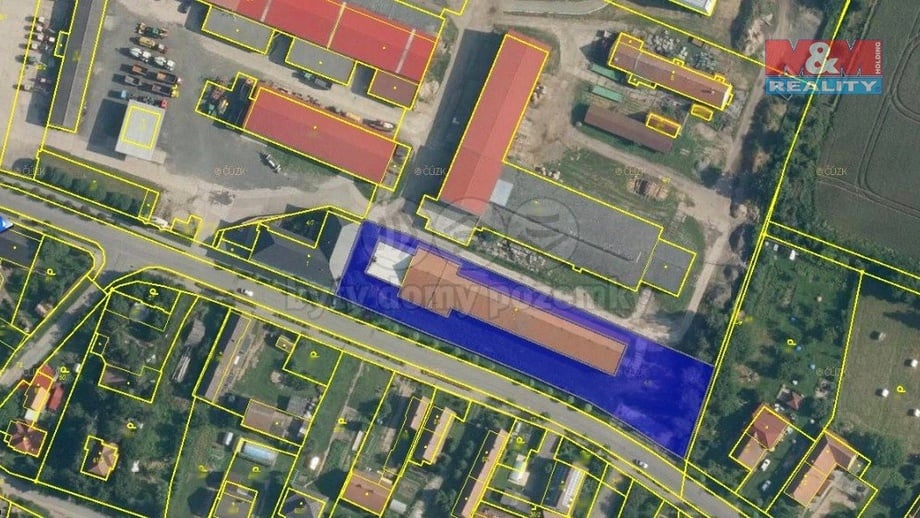 Pronájem výroba, 3 652 m² - Kratonohy