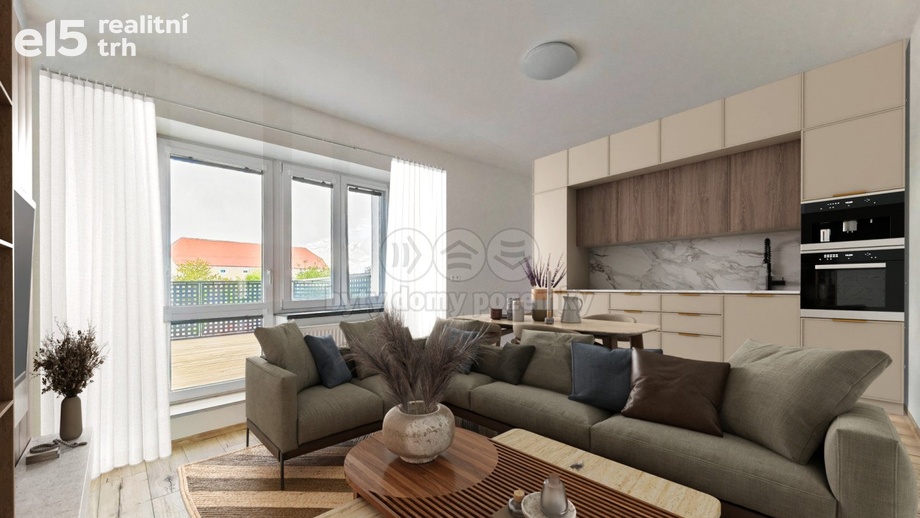 Prodej byty 2+kk, 46 m² - Stěžery