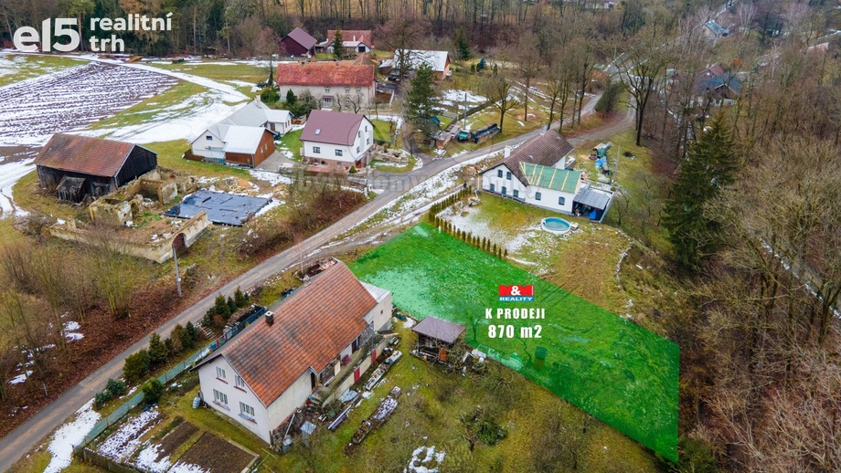 Prodej pozemky pro bydlení, 870 m² - Polička - Lezník