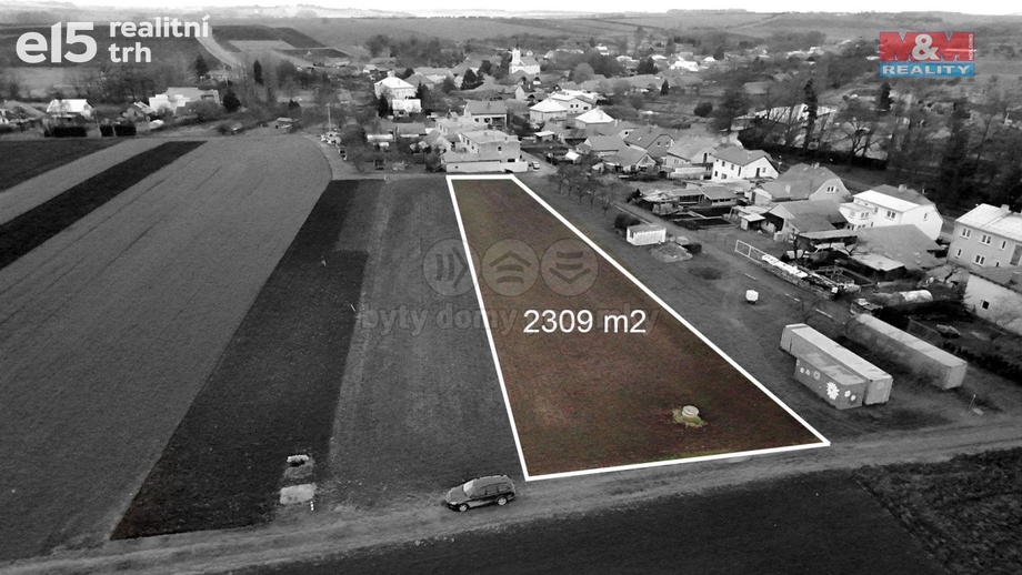 Prodej pozemky pro bydlení, 2 309 m² - Vítonice