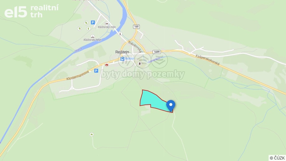 Prodej louky 13 819 m², Rejštejn