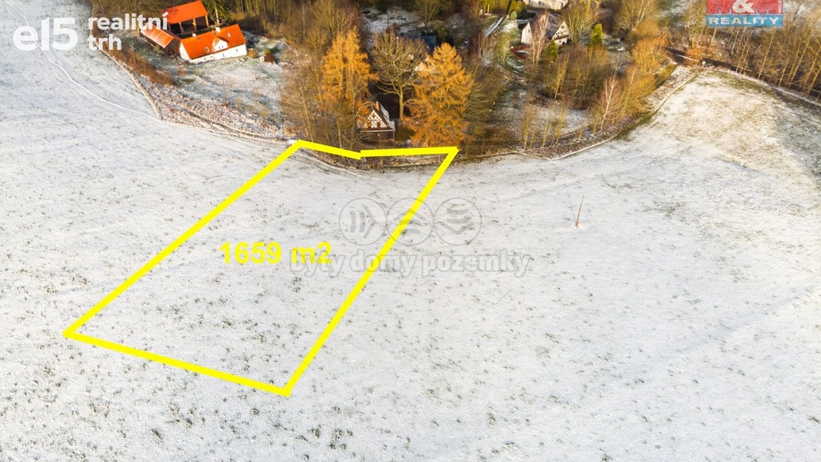 Prodej pozemky - trvalý travní porost, 1 659 m² - Lipová