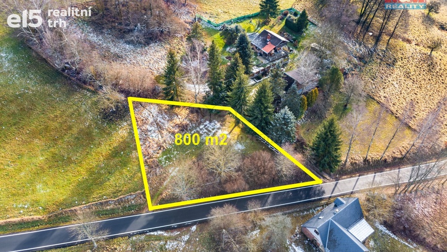 Prodej pozemky pro bydlení, 800 m² - Aš - Vernéřov
