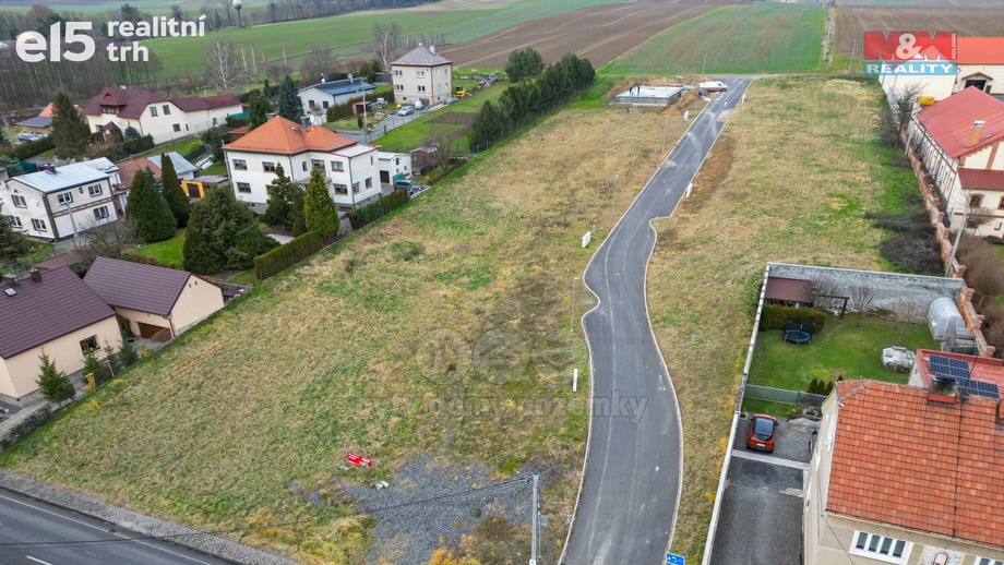 Prodej pozemky pro bydlení, 937 m² - Bohuslavice