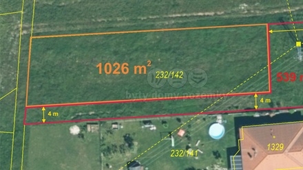 Prodej stavebního pozemku 1 565 m², Kaznějov
