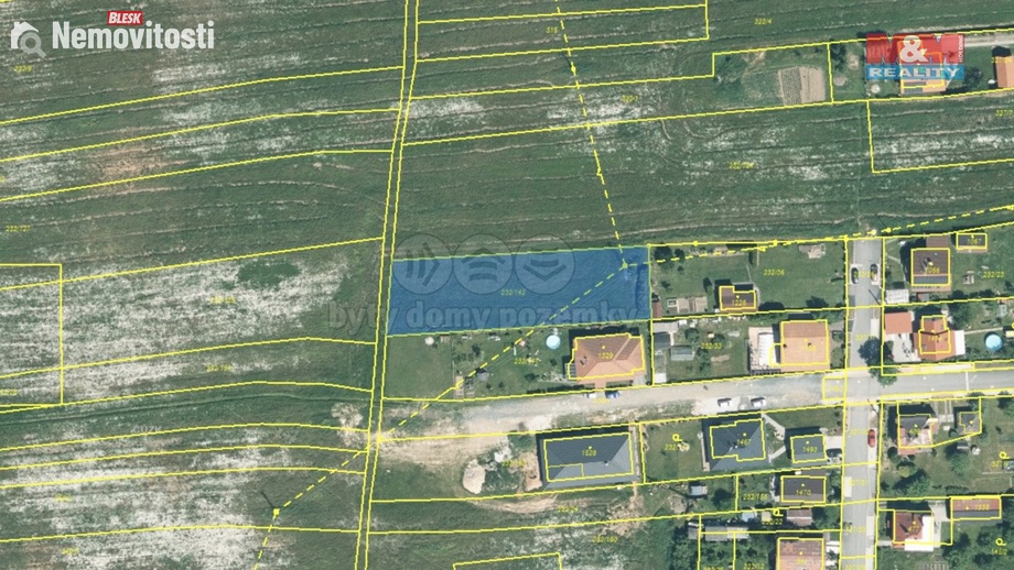 Prodej stavebního pozemku 1 565 m², Kaznějov