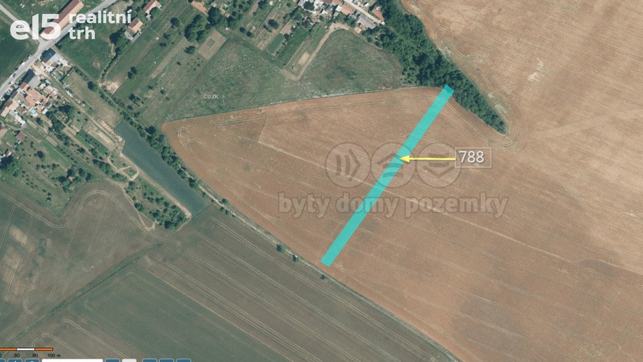 Prodej zemědělská půda, 657 m² - Kelčany