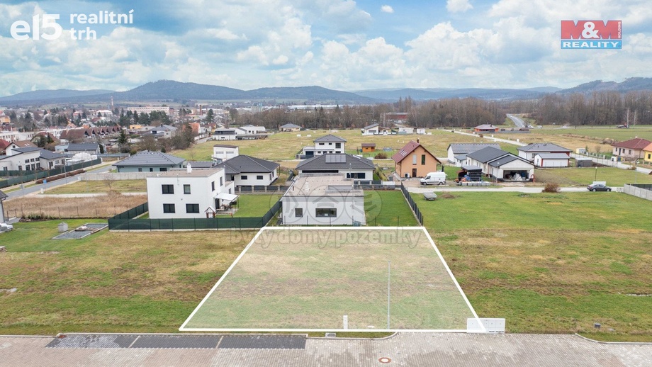 Prodej pozemky pro bydlení, 742 m² - Rokycany - Nové Město