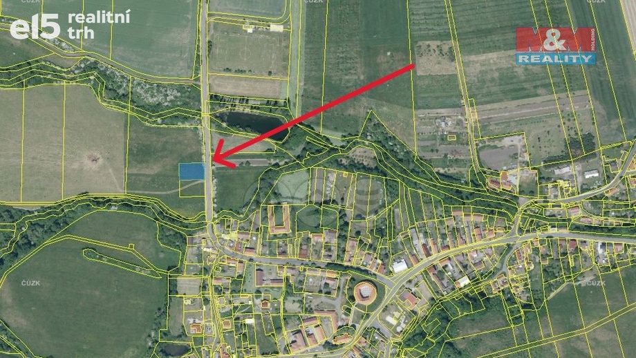 Prodej pozemky pro bydlení, 1 350 m² - Nepomyšl