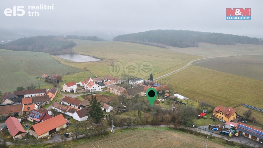 Prodej pozemky pro bydlení, 2 052 m² - Dolní Třebonín - Štěkře