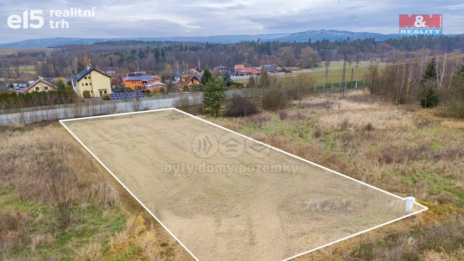 Prodej pozemky pro bydlení, 1 294 m² - Rokycany - Borek