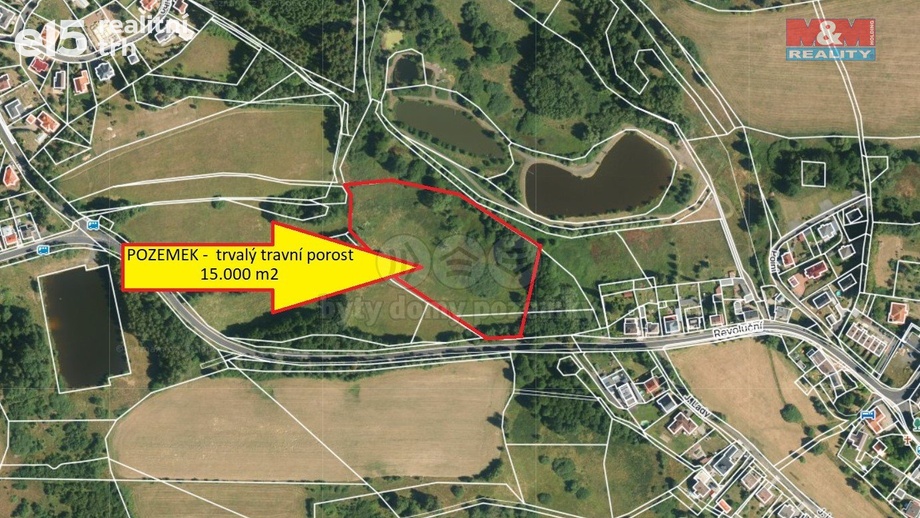 Prodej zemědělská půda, 15 000 m² - Karlovy Vary - Olšová Vrata