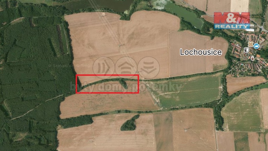 Prodej pozemky - trvalý travní porost, 6 482 m² - Lochousice