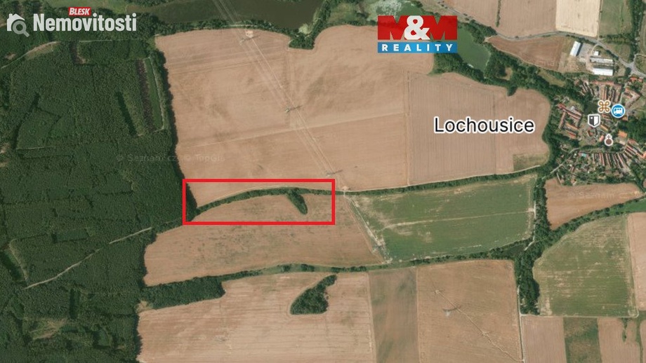 Prodej louky 6 482 m², Lochousice