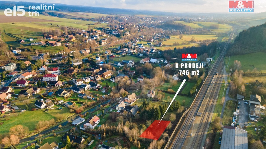Prodej pozemky pro bydlení, 746 m² - Dlouhá Třebová
