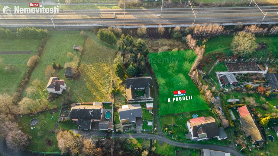 Prodej stavebního pozemku 1 743 m², Dlouhá Třebová