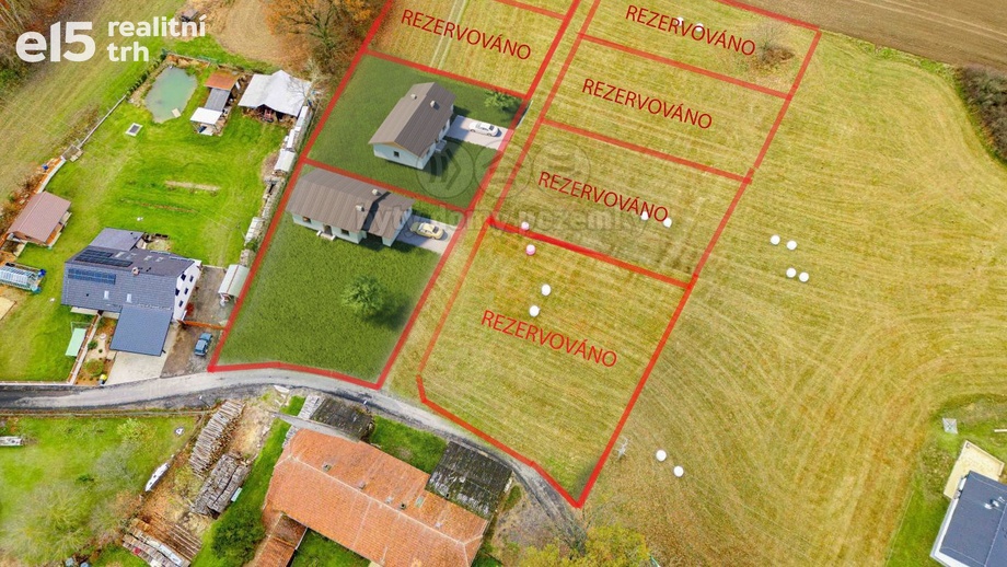 Prodej pozemky pro bydlení, 924 m² - Mezná - Vratišov