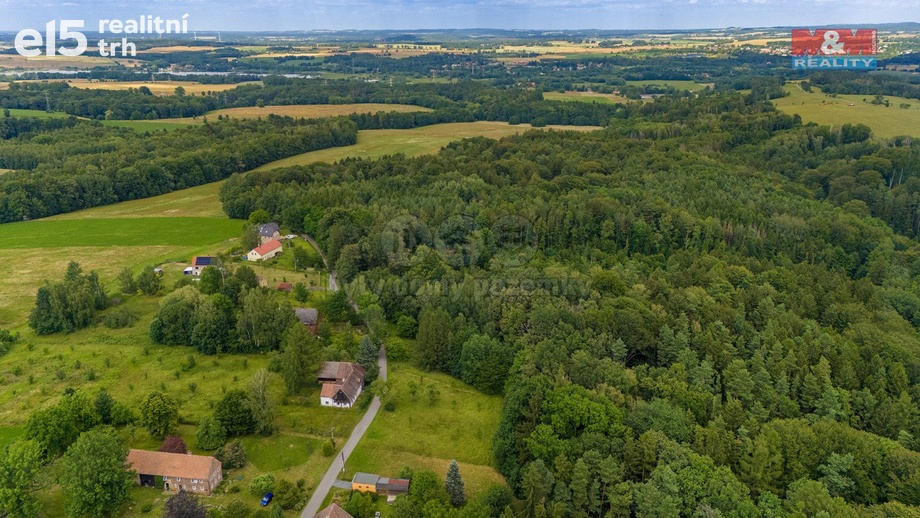 Prodej lesy, 3 376 m² - Višňová - Andělka