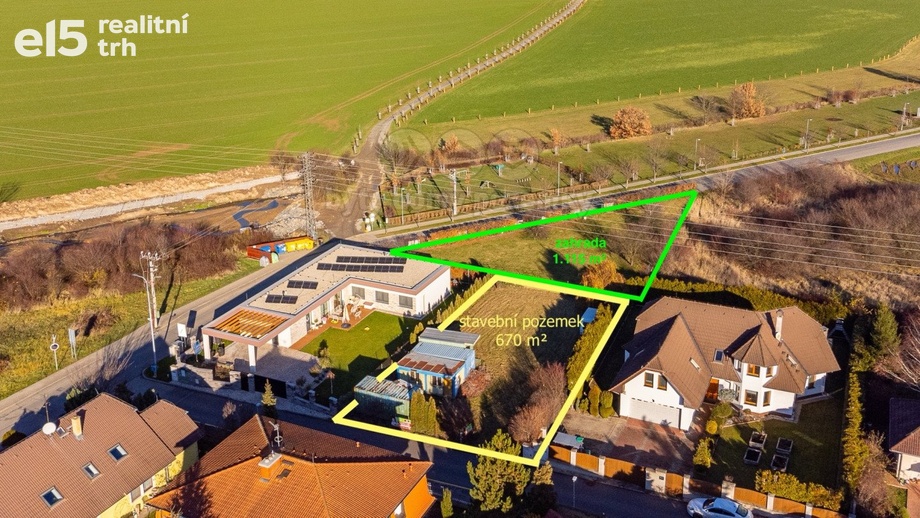 Prodej pozemky pro bydlení, 1 785 m² - Jesenice
