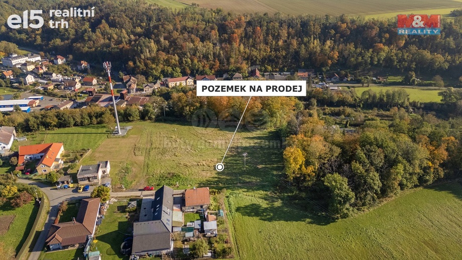 Prodej pozemky pro bydlení, 928 m² - Niměřice - Horní Cetno