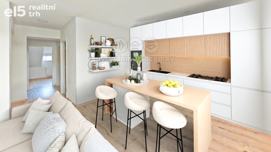 Prodej byty 2+kk, 44 m² - Stěžery