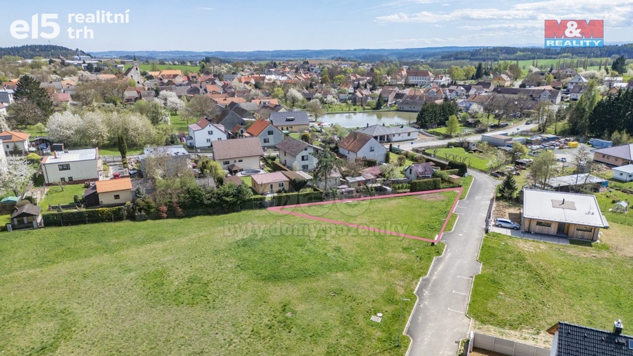 Prodej pozemky pro bydlení, 800 m² - Kasejovice