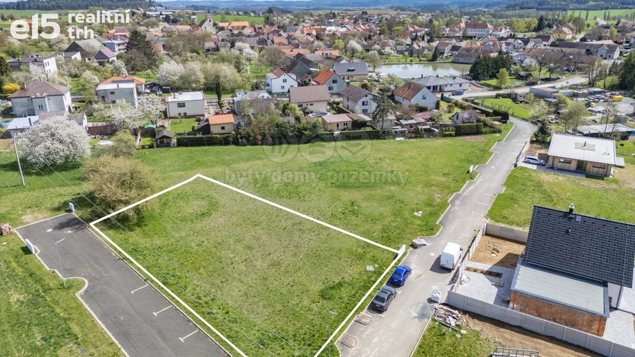 Prodej pozemky pro bydlení, 1 060 m² - Kasejovice