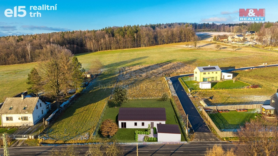 Prodej pozemky pro bydlení, 969 m² - Nové Město pod Smrkem - Hajniště
