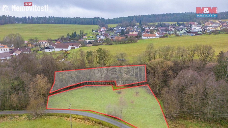 Prodej louky 4 176 m², Hůrky