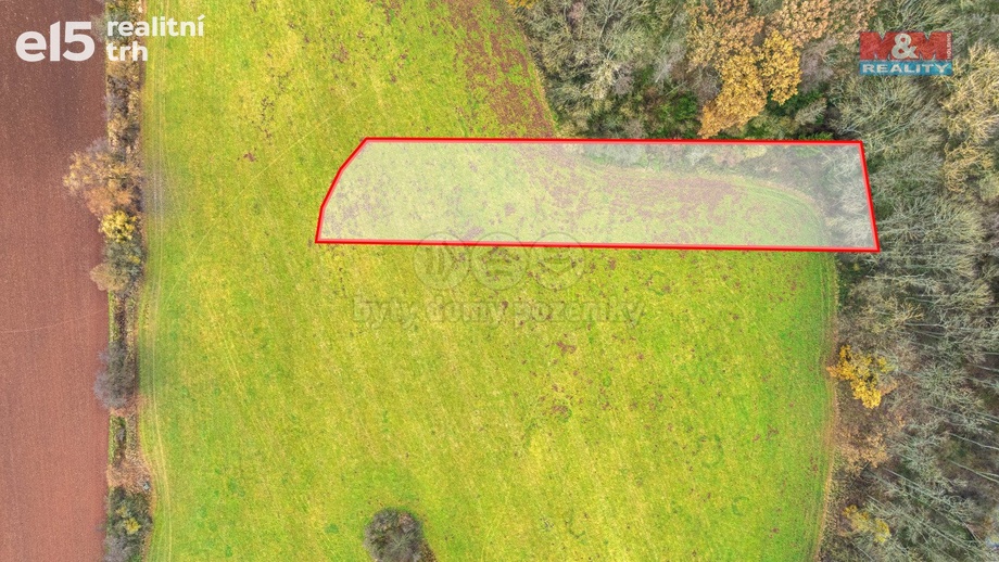 Prodej zemědělská půda, 6 403 m² - Jičín - Robousy