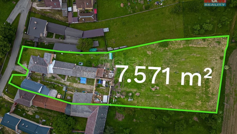 Prodej zemědělské usedlosti 271 m², Palonín