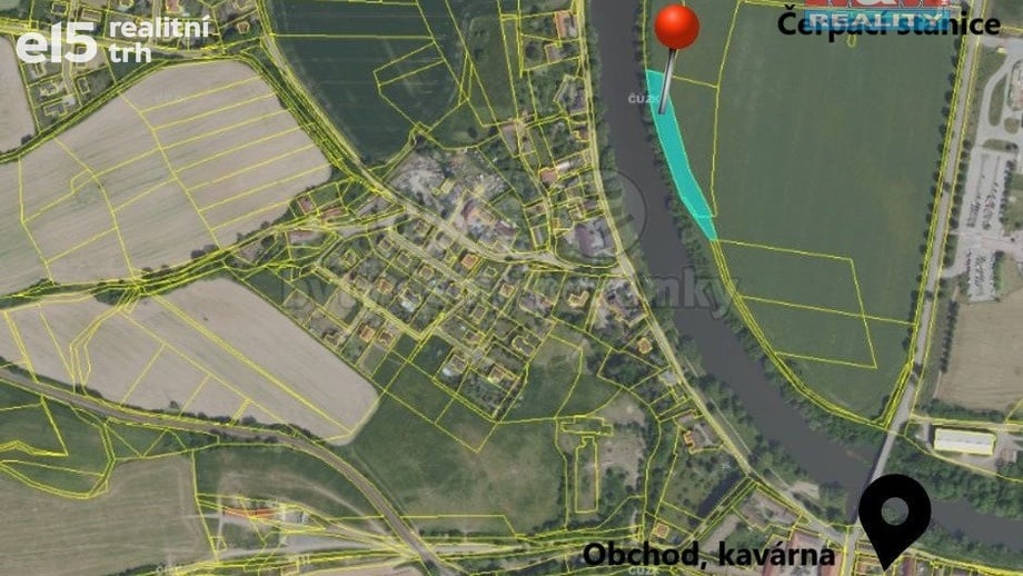 Prodej zemědělská půda, 3 492 m² - Poříčí nad Sázavou