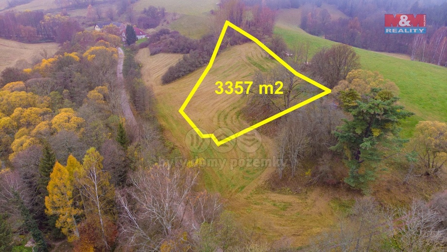 Prodej louky 3 357 m², Hajnice