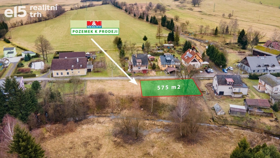 Prodej pozemky pro bydlení, 575 m² - Lichkov