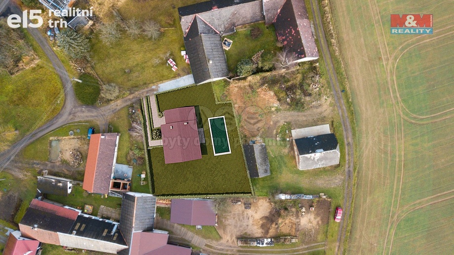 Prodej pozemky pro bydlení, 800 m² - Počátky - Horní Vilímeč
