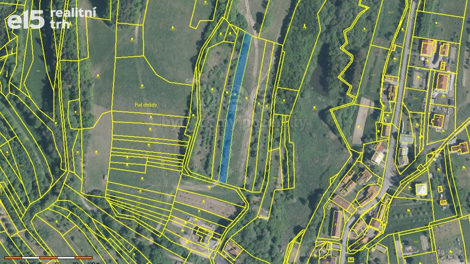 Prodej pozemky - trvalý travní porost, 13 612 m² - Vysoké Pole