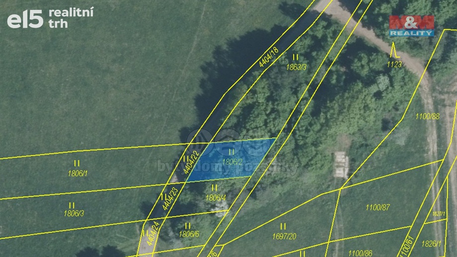 Prodej pozemky - trvalý travní porost, 11 077 m² - Vysoké Pole