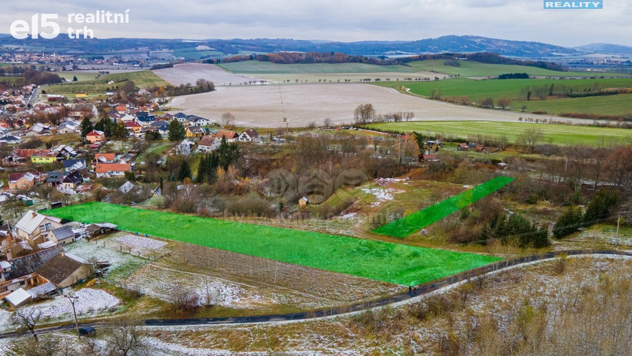 Prodej pozemky - trvalý travní porost, 5 084 m² - Jaroměřice