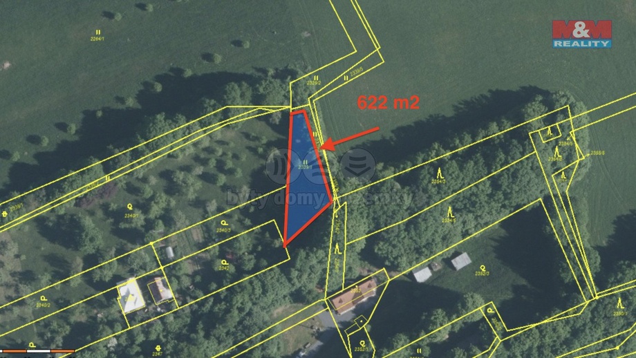 Prodej louky 622 m², Želechovice nad Dřevnicí