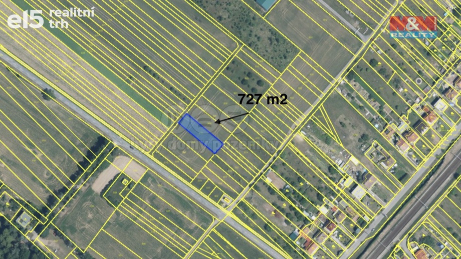 Prodej pozemky pro bydlení, 727 m² - Moravský Písek