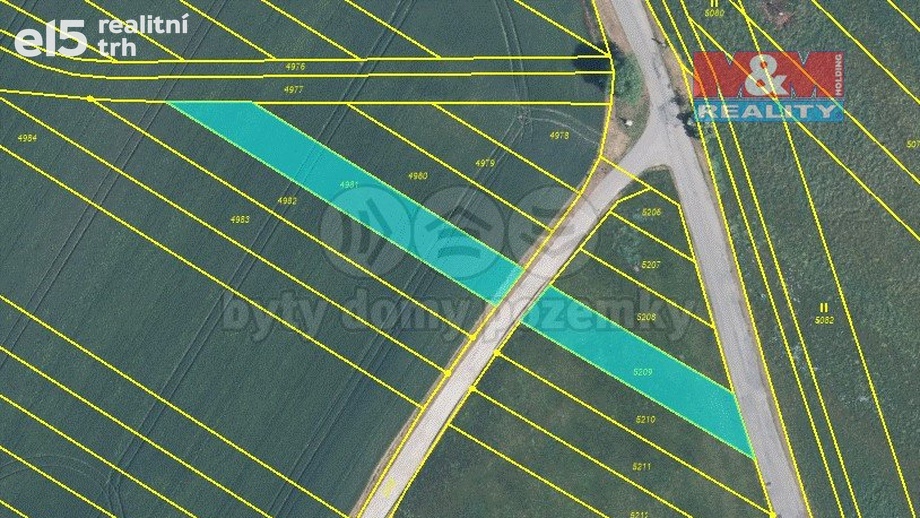 Prodej zemědělská půda, 664 m² - Drslavice