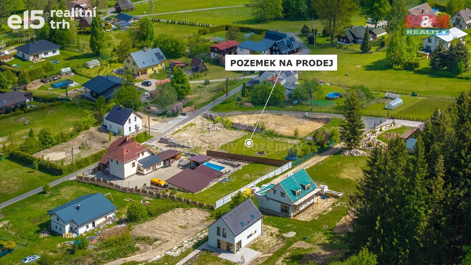 Prodej pozemky pro bydlení, 1 273 m² - Smržovka