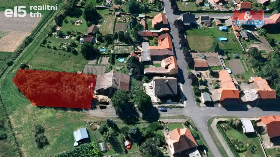 Prodej pozemky pro bydlení, 956 m² - Koštice