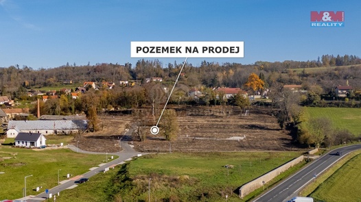 Prodej pozemky pro bydlení, 967 m² - Podhořany u Ronova