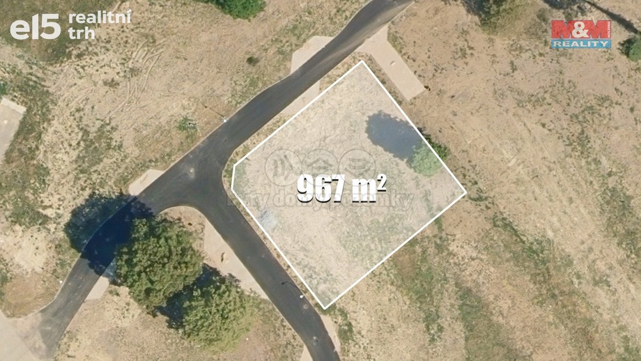 Prodej pozemky pro bydlení, 967 m² - Podhořany u Ronova